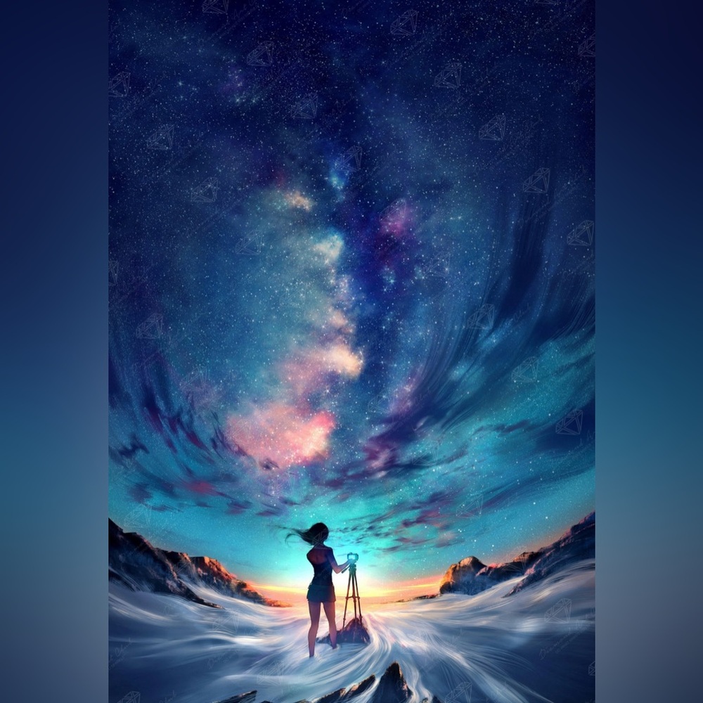 Diamond Art Club - Capture the Sky by Yuumei Art, Diamond Painting